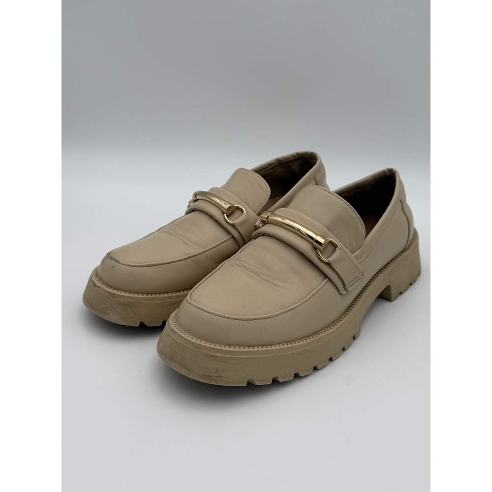 Mudd Meleri Chunky Horsebit Loafer Size 8.5 Lug Sole Slip On 90s Y2K Preppy VTG‎